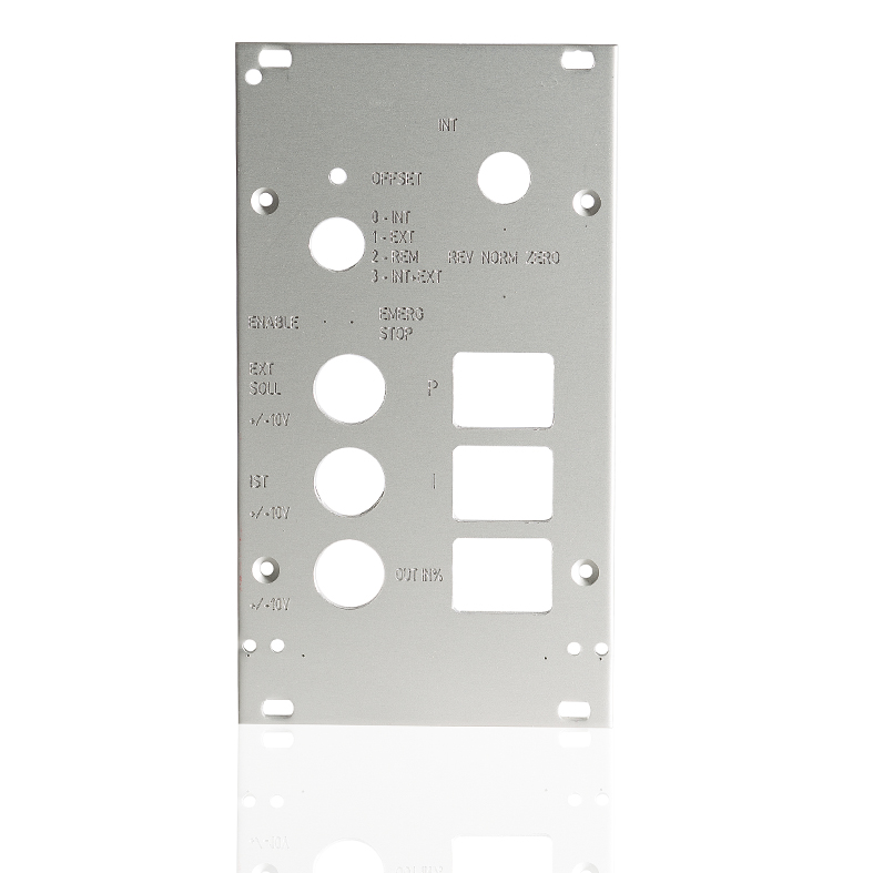 Aluminium Frontplatte